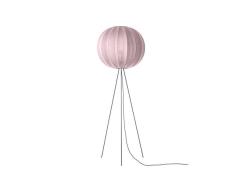 Made By Hand - Knit-Wit 60 Round Stehleuchte Hoch Light Pink