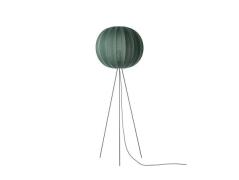 Made By Hand - Knit-Wit 60 Round Stehleuchte Hoch Tweed Green