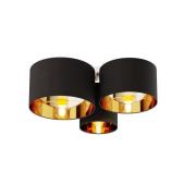 Lindby - Laurenz Deckenleuchte Black/Gold