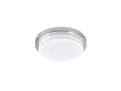 Lindby - Cordula LED Deckenleuchte IP44 Chrome/Opal