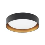 Lindby - Gracjan Deckenleuchte Black/Gold