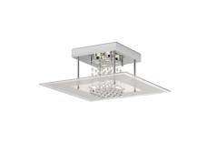 Lindby - Lisandra LED Deckenleuchte IP44 Chrome/Clear