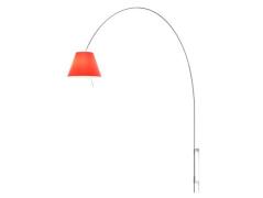 Luceplan - Lady Costanza Wandleuchte m/Dimmer Rot/Alu