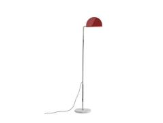 DCW - Mezzaluna Stehleuchte White Marble/Red