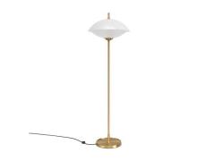 Fritz Hansen - Musling Stehleuchte Opal/Brass