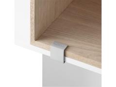 Muuto - Mini Stacked Storage System Extra Clips (1 pcs.) Grey