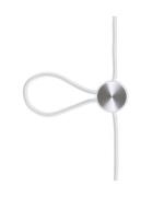 Le Klint - Cord Adjuster für 4-8mm Kabel White/Steel