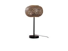 Lindby - Nerys Tischleuchte Black/Wood