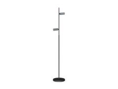 Antidark - Decor F2 LED Stehleuchte Double Dim. Schwarz/matt Alu