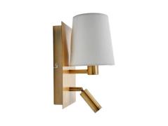 Lindby - Aiden Wandleuchte Brass/White