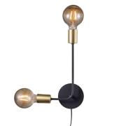 Nordlux - Josefine Wandleuchte Black/Brass