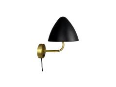 DybergLarsen - Oulu Wandleuchte Black/Brass