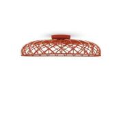 Flos - Skynest C Wand-/Deckenleuchte Brick Red