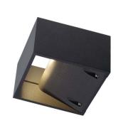 SLV - Logs Wandleuchte Square LED IP44 Anthracite