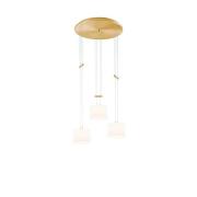 Bankamp - Grazia Cluster Trio Pendelleuchte Brass