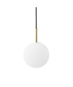 Audo Copenhagen - TR Bulb Pendelleuchte Brushed Brass/Matt Opal