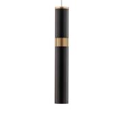 Lucande - Bjarko LED Pendelleuchte Black/Brass