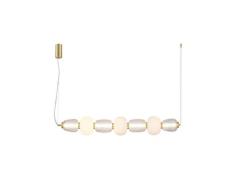 Loom Design - Pearl 7 Pendelleuchte Amber/Gold