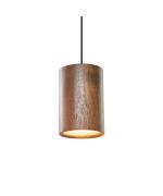 Terence Woodgate - Solid Pendelleuchte Cylinder Walnut