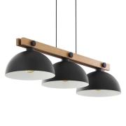 Envostar - Stort 3 Pendelleuchte Black/Brown