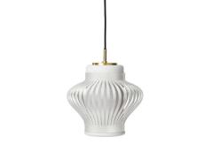 Warm Nordic - Opal Lamella Pendelleuchte Snow White