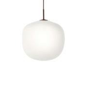 Muuto - Rime Pendelleuchte Ø45 Deep Red