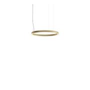 Luceplan - Compendium Circle LED Pendelleuchte Ø72 Brass