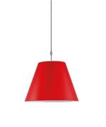 Luceplan - Costanza Pendelleuchte Primary Red