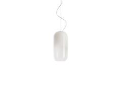 Artemide - Gople Mini Pendelleuchte White/White