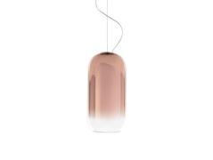 Artemide - Gople Pendelleuchte Copper/Black