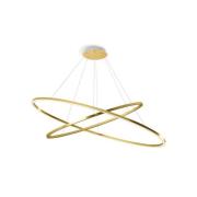 Nemo Lighting - Ellisse Double Pendelleuchte Painted Gold