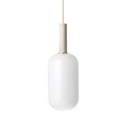 Ferm Living - Collect Pendelleuchte Opal Tall High Light Grey