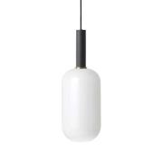 Ferm Living - Collect Pendelleuchte Opal Tall High Black