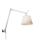 Artemide - Tolomeo Mega Wandleuchte m/Dimmer Ø320 Alu/Weiß