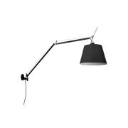 Artemide - Tolomeo Mega Wandleuchte m/Dimmer Ø320 Schwarz