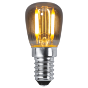 E14 Pear lamp smoke colored LED (Rauch)