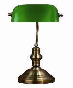 Bankers table lamp (Oxid)