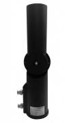 adjustable adapter black Ø60/Ø60 (Schwarz)