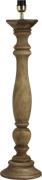 Lodge lampfot aged brown 78cm (Holz)