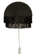 FRANSA wall lamp, black (Schwarz)