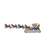 B/O Snögubbar med hundar LED (Mehrfarbig)