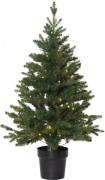 Christmas tree with LED Byske (Grün)