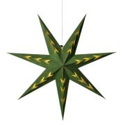 Pappersstjärna sammet 78 cm (Grün)
