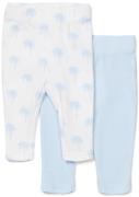 Tiny Treasure Lexi Leggings 2er-Pack, Blue/Palm 56