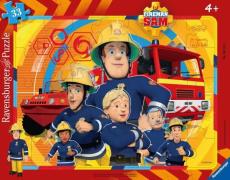 Ravensburger Rahmenpuzzle Feuerwehrmann Sam, 33 Teile