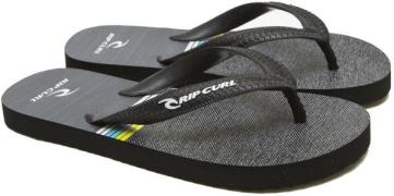 Rip Curl Kids Art Flip Flop, Black/White 28