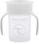 Twistshake 360 Trinklernbecher, White
