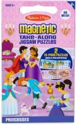 Melissa &  Doug Magnetisches Puzzle zum Mitnehmen Prinzessinnen, 2x15 ...