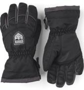 Hestra Sarri Zip JR Handschuhe, Schwarz/Grafit, 7