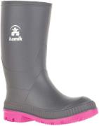 Kamik Stomp Gummistiefel, Charcoal Magenta, 26, Kindergummistiefel, Ki...